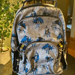 Pottery Barn Kids Batman Rolling Backpack